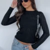 Picture Perfect Long Sleeve Top Black -RD Style Shop PICTURE PERFECT LS TOP 30.05.23 02