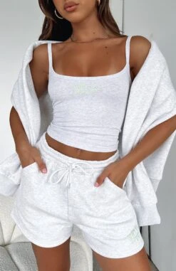 Sport Series Lounge Shorts Grey Marle