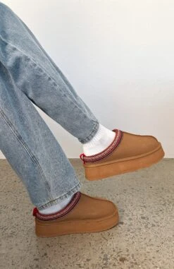 Tazmin Platform Snug Boots Chestnut -RD Style Shop TAZMIN PLATFORM SNUG BOOTS 23.05.23 05