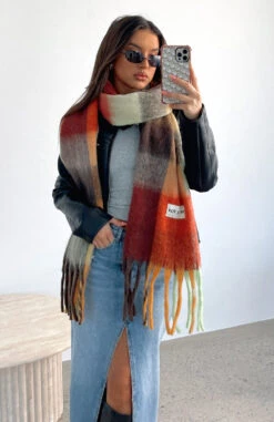 Winter Warmth Oversized Scarf Rust -RD Style Shop WINTER WARMTH OVERSIZED SCARF7.06.23 04